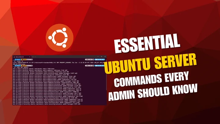 Essential Ubuntu Server Commands Every Admin Should Know