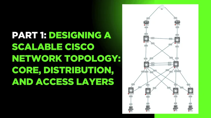 Part 1: Designing a Scalable Cisco Network Topology: Core, Distribution, and Access Layers