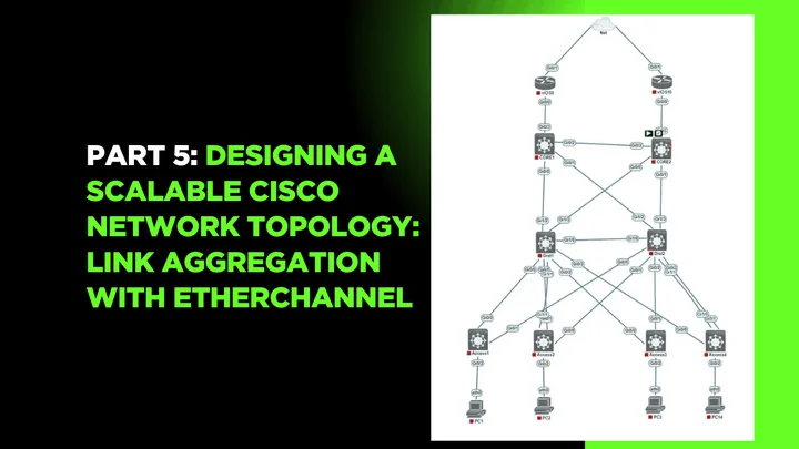 Part 5: Designing a Scalable Cisco Network Topology: Link Aggregation with EtherChannel